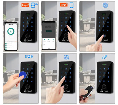 WiFi Tuya Fingerprint Access Controller Waterproof System - Smarsty