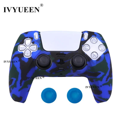 Water Transfer Printing Silicone Case for PS5 Controller - Smarsty
