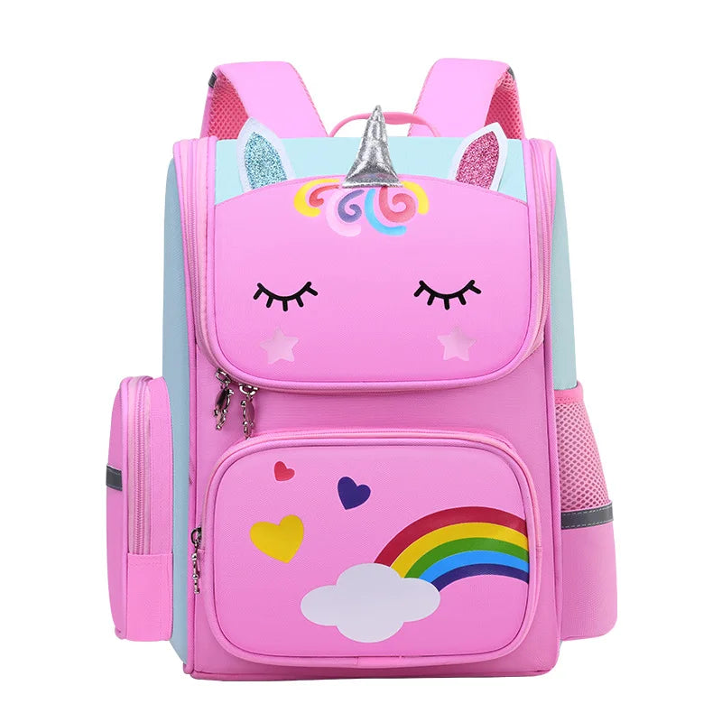 Unicorn Kids Backpack Waterproof School Bag for Girls - Smarsty