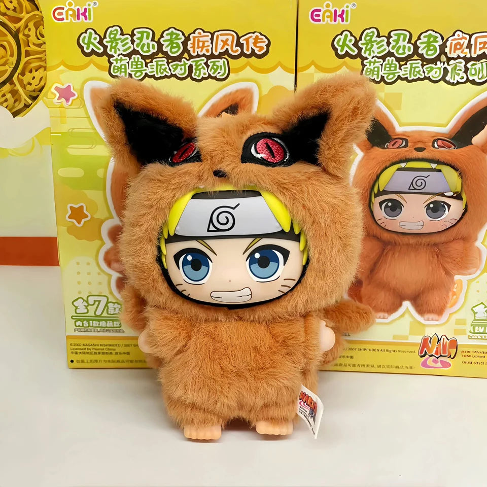 EAKI Naruto Blind Box Shippuden Party Series Uzumaki Stuffed Plush Figure Bag Pendant Ornament Doll Toy Collection Birthday Gift - Smarsty