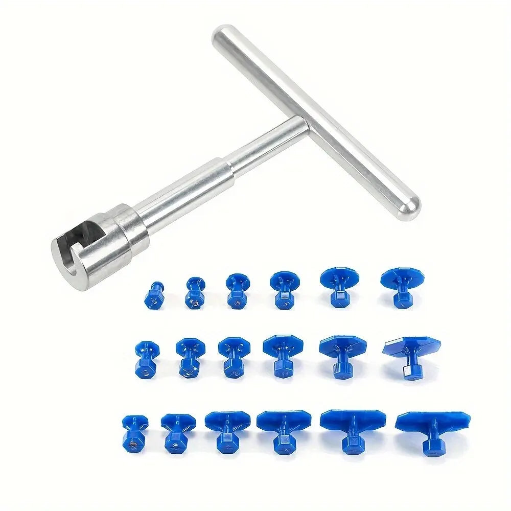 Car Dent Repair Tool Auto Body Part Mechanical Sheet Metal Paintless Dent Removal Puller Kit Hand Tools Kit Set - Smarsty
