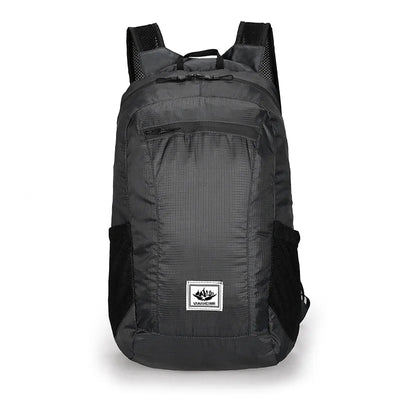 18L Portable Foldable Backpack Folding Mountaineering Bag Ultralight Outdoor Climbing Cycling Travel Knapsack Hiking Daypack by Smarsty