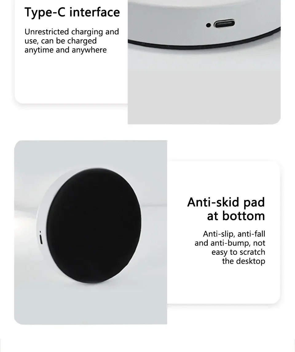 Rechargeable LED Touch Sensor Table Lamp with Dimming - Smarsty