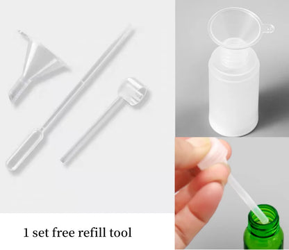 Refillable Glass Perfume Spray Bottles Set - Smarsty