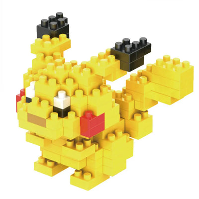 DIY Pokemon Blocks Small Cartoon Mini Building Block Pikachu Charizard Eevee Mewtwo Anime Assemble Action Model Dolls Toys by Smarsty