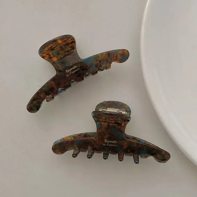 Acetate Hair Claw Clip For Women Vintage Secure Hold - Smarsty