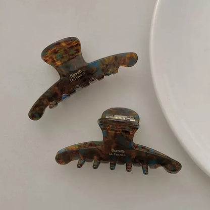 Acetate Hair Claw Clip For Women Vintage Secure Hold - Smarsty