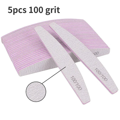 Professional Nail File Set for Gel Polishing 5 Pieces - Smarsty