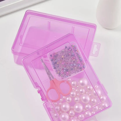 Transparent Plastic Storage Boxes for Jewelry and Crafts - Smarsty