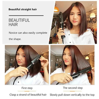 Dual Use Hair Straightener and Curler with Constant Temperature - Smarsty
