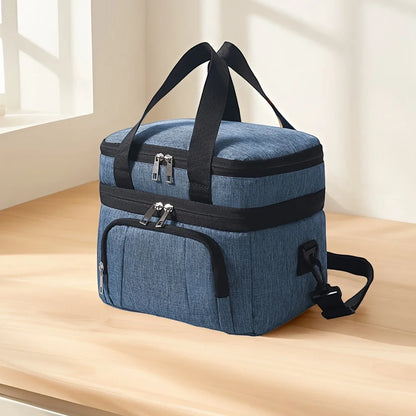 Insulated Lunch Bag With Adjustable Strap And Waterproof - Smarsty