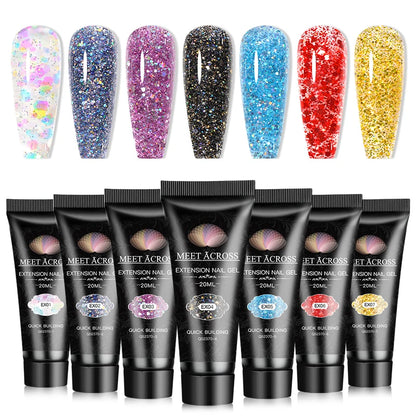 Nail Extension Gel Polish Set for Stunning Manicures - Smarsty