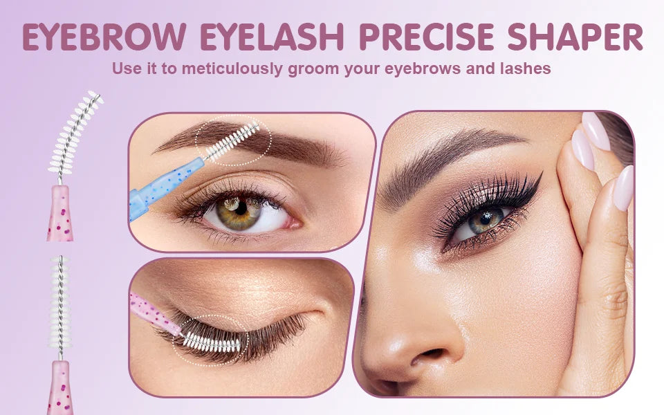 Mini Eyebrow Brush for Precise Brow Lifting - Smarsty