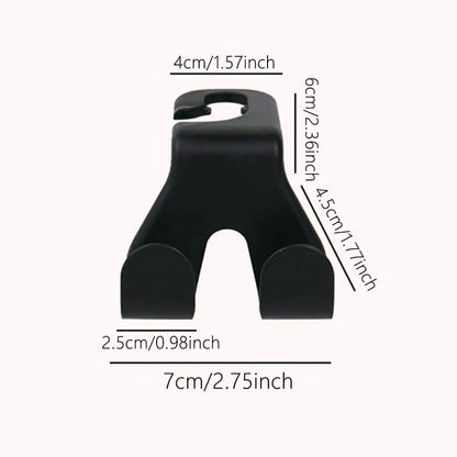 Concealed Car Seat Back Hook For Phone Holder In Car - Smarsty