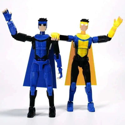 3D Printed Superheroes Invincible 2.0 Anime Multi-Jointed Shapeshift Toys Action Figures Mannequin Model Ornaments Gifts - Smarsty