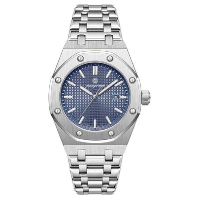 Luxury Waterproof Quartz Watch with Luminous Date Feature - Smarsty