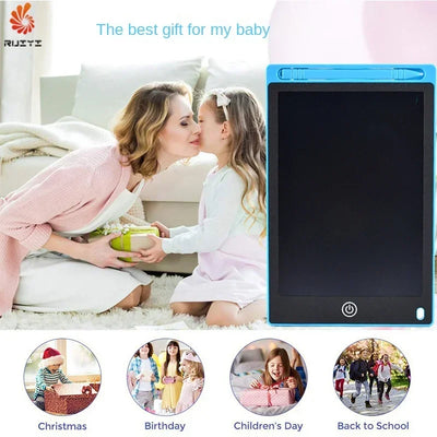 10/12/inch LCD Writing Tablet Drawing Board Kids Graffiti Sketchpad Toys Handwriting Blackboard Magic Drawing Board Kid Toy Gift - Smarsty