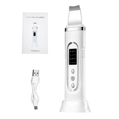 Ultrasonic Skin Scrubber for Deep Cleansing and Rejuvenation - Smarsty