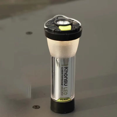 3000mah GZ Lighthouse camping light Super Long Battery Life LED Camping Tent Hiking Atmosphere Lamp Tower Flashlight by Smarsty