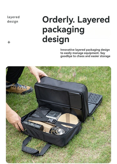 CAMPINGMOON BK-46 Large Capacity Storage Bag Camping IGT Module Collection Storage Bag Outdoor Tactical Packaging Kit by Smarsty