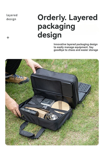 CAMPINGMOON BK-46 Large Capacity Storage Bag Camping IGT Module Collection Storage Bag Outdoor Tactical Packaging Kit by Smarsty