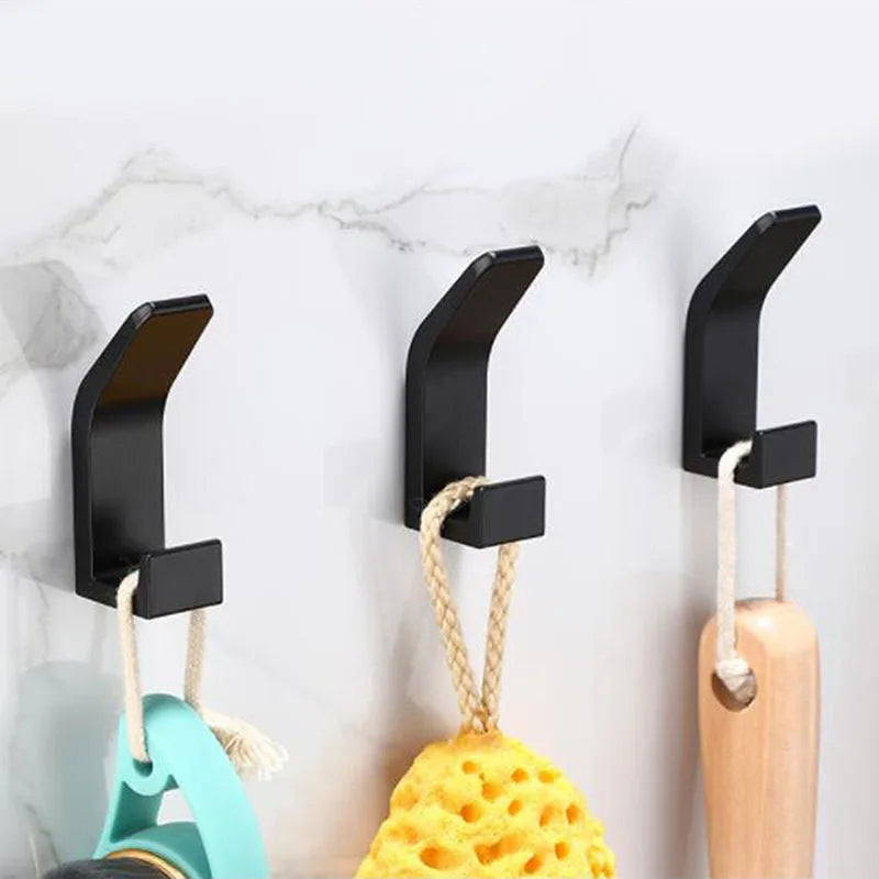 Stainless Steel Bathroom Hardware Set with Towel Rack - Smarsty