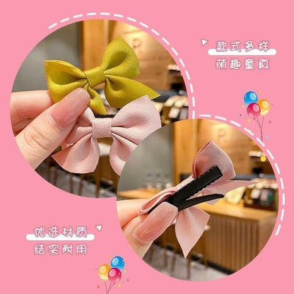 Cute Bow Hair Clips For Girls Secure Summer Accessories - Smarsty