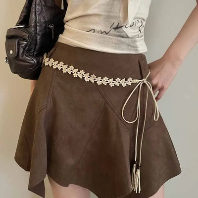 Bohemian Butterfly Tassel Waist Chain Adjustable Belt - Smarsty