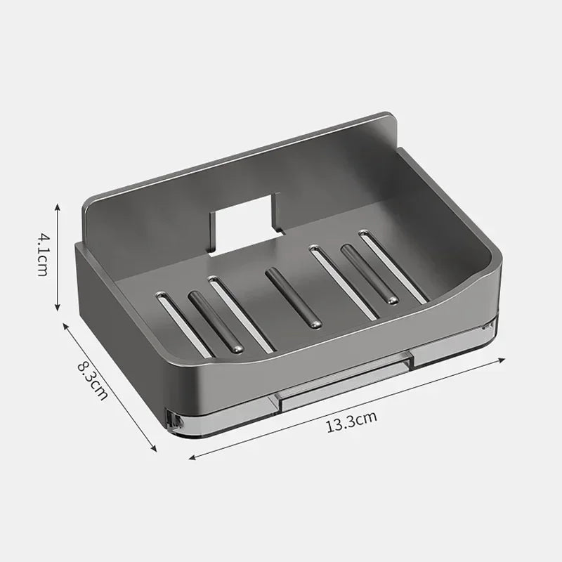 Wall Mounted Soap Holder with Double Drainage Design - Smarsty