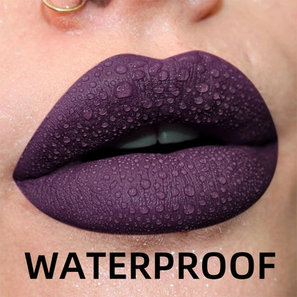 Matte Velvet Waterproof Lip Gloss With Hydrating Formula - Smarsty