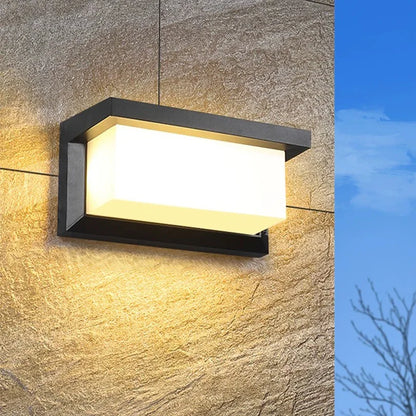 LED Outdoor Wall Light with PIR Motion Sensor - Smarsty