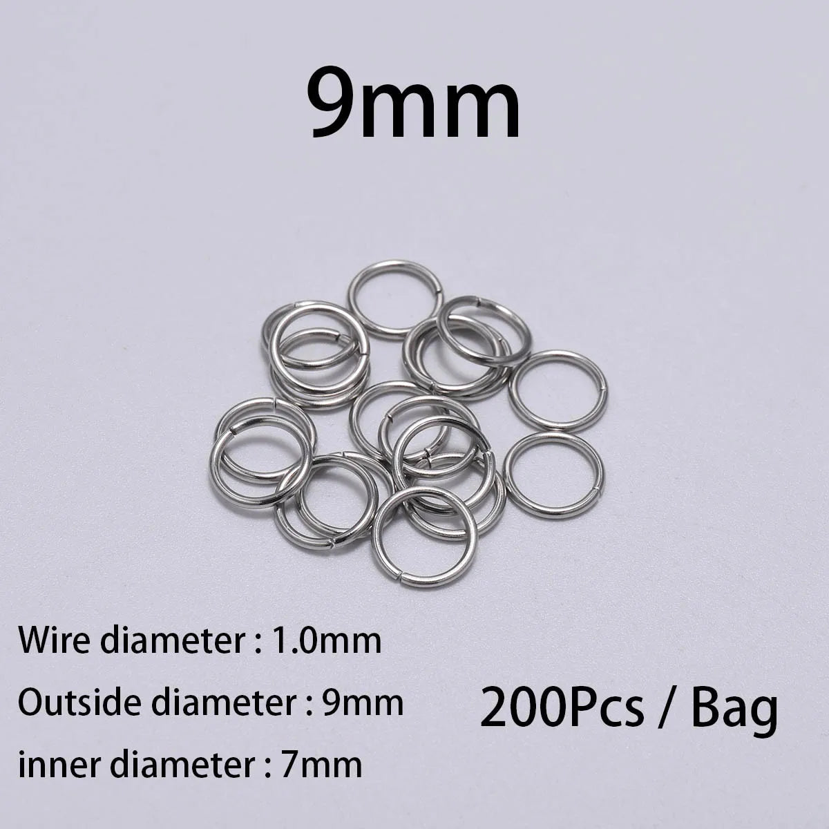 Stainless Steel Jump Rings Set For DIY Jewelry Making - Smarsty