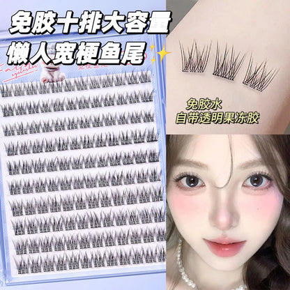 Miaojie No-Glue False Eyelashes for Easy Application - Smarsty