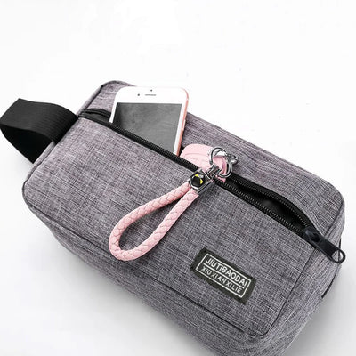 Waterproof travel makeup storage bag, portable makeup bag, large capacity travel bag, makeup storage bag, toiletries storage bag - Smarsty