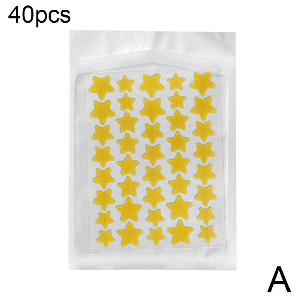 Colorful Star Heart Shaped Acne Pimple Patches - Smarsty