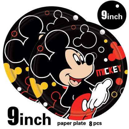 Disney Mickey Mouse Party Supplies Set for Kids Birthdays - Smarsty