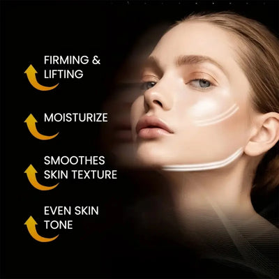 Bee Venom Instant Facial Lifting Cream Firms and Lifts Loose Skin, Smoothes Skin |   Alcohol-Free, Containing Hyaluronic Acid, Suitable for All Skin Types - Smarsty