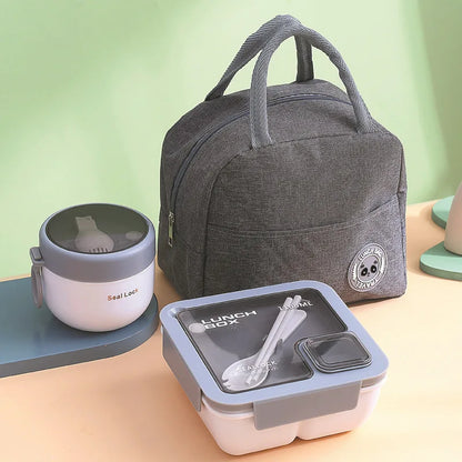 Insulated Lunch Box Bag Portable Thickened For Students - Smarsty