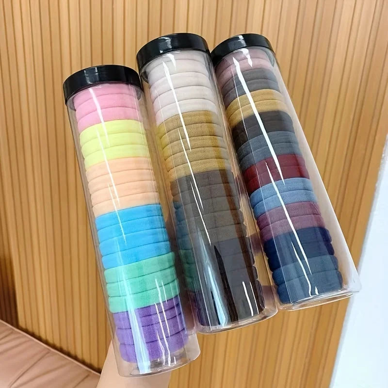 High Elastic Hair Bands 20 Pack Thick Durable Ties Set - Smarsty