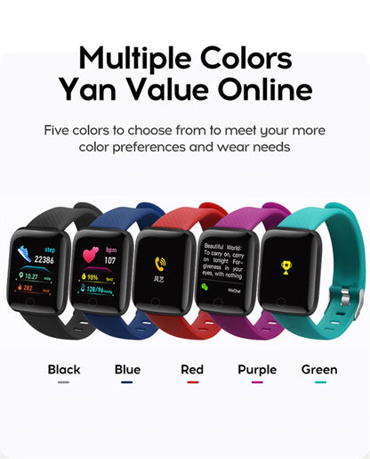 Smartwatch Fitness Tracker with Music Control and Pedometer - Smarsty