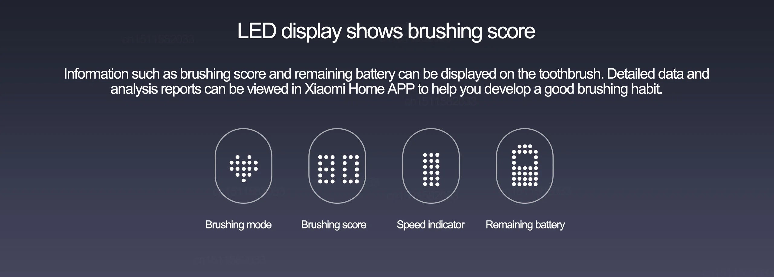 Xiaomi Mijia T700 Sonic Electric Toothbrush with 360 Degree Charging - Smarsty