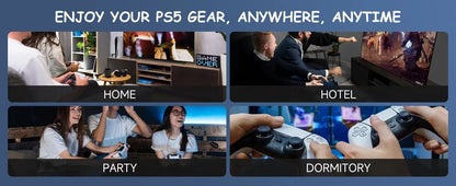 PS5 Travel Case with Efficient Storage and Protection - Smarsty