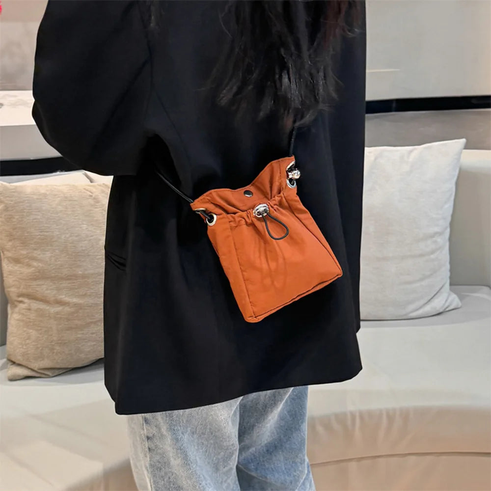 Nylon Crossbody Bag Mini Phone Wallet Multifunctional Purse - Smarsty