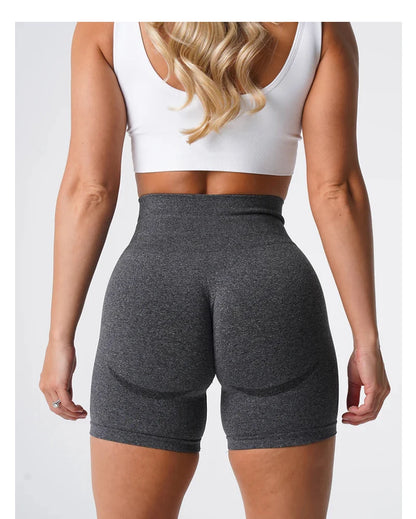 TKITK Seamless Shorts Women  Workout Shorts Fitness Sports Short Gym Yoga Shorts Yoga pants leggings cycling shark pants - Smarsty