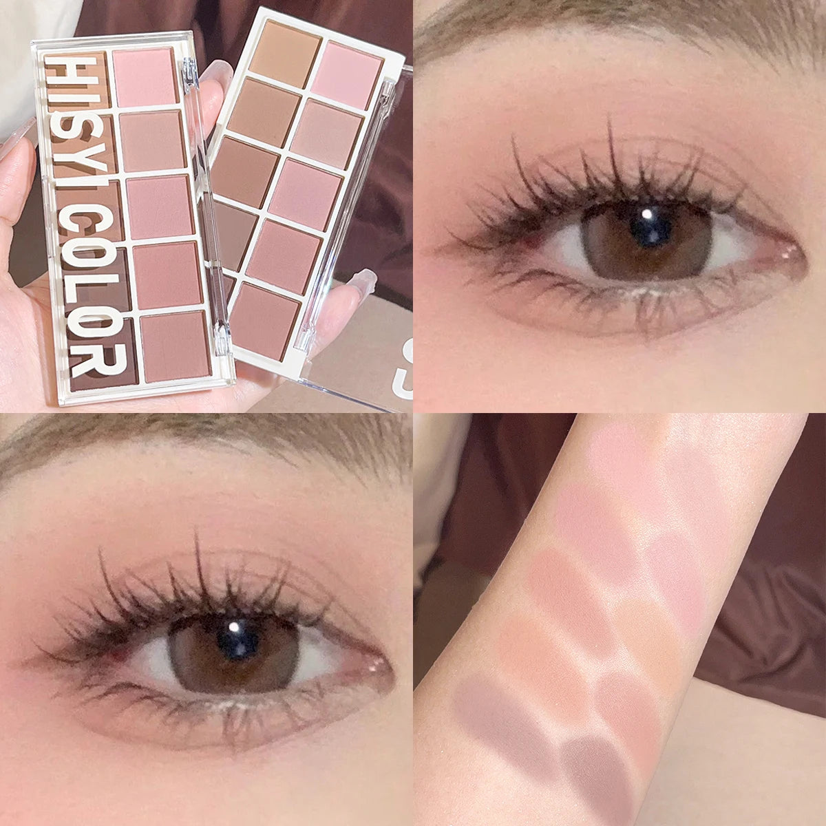 Star Rejuvenation Ten-Color Eye Shadow Palette Matte Finish - Smarsty