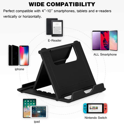 Adjustable Folding Desktop Phone Holder Stand For Tablet - Smarsty