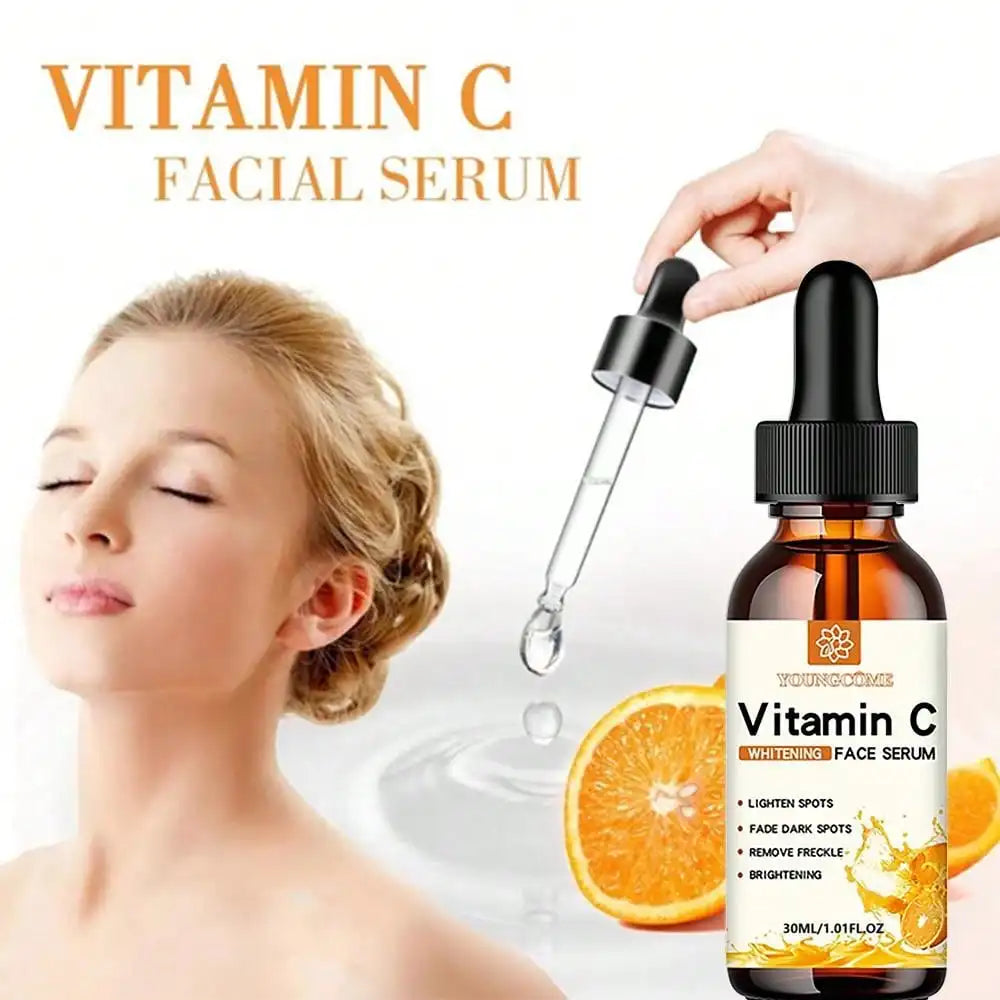 Vitamin C Facial Essence with Hyaluronic Acid for Dark Spot Removal - Smarsty