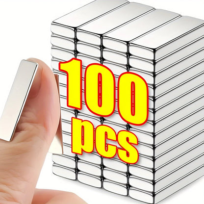 20/50pcs Magnets, 20x10x3mm, Rectangular Magnets for Industrial Use, Metal Material, No Battery Required - Smarsty