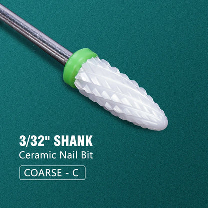 Electric Manicure Drill Bit with Ceramic Burr - Smarsty