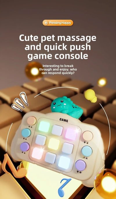 Montessori Busy Board Sensory Toys Cartoon with LED Light Switch Control Board Travel Activities Children Game for 2-4 Years Old - Smarsty